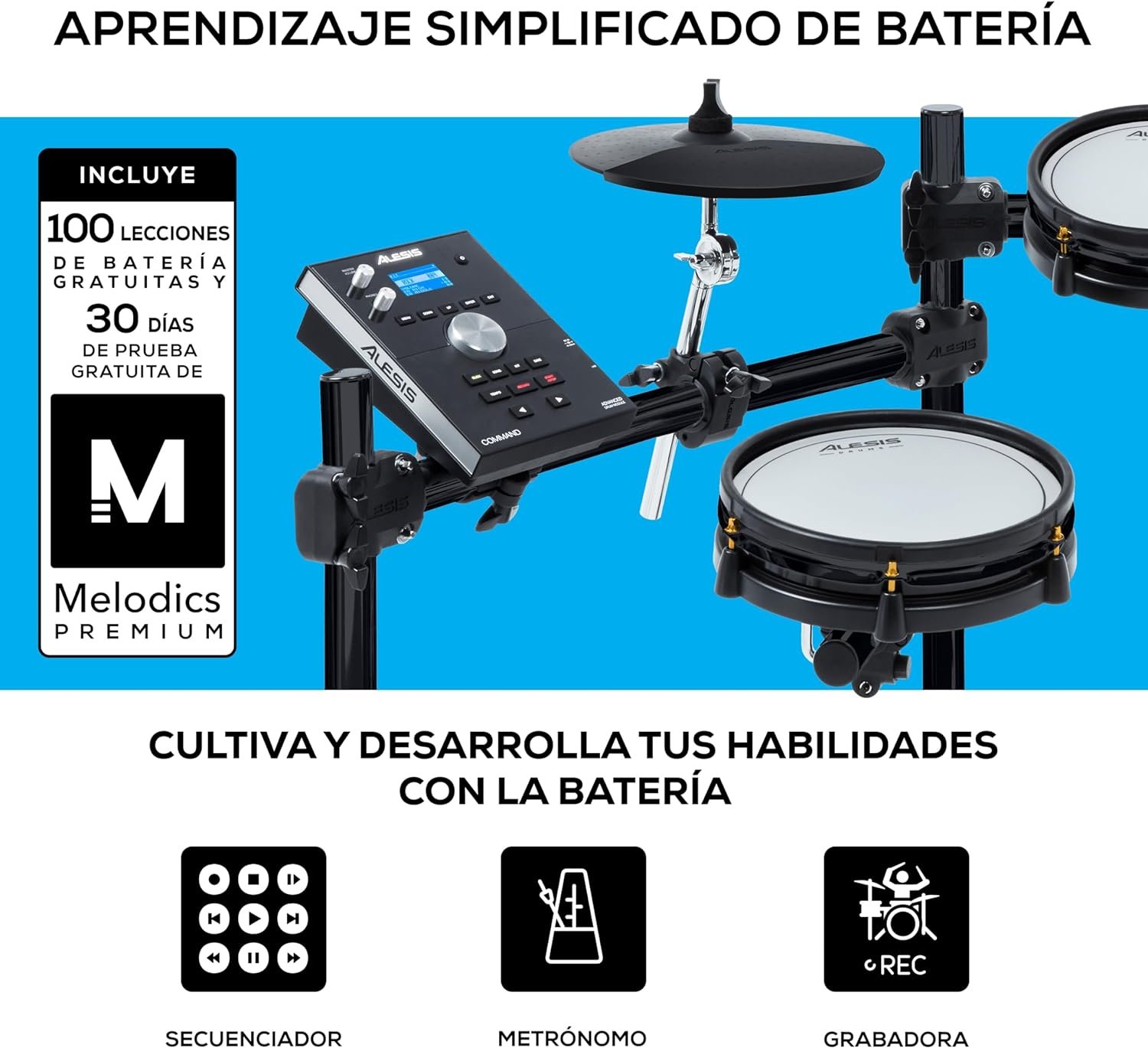 Alesis Command Mesh SE Kit Set de Batería Electrónica