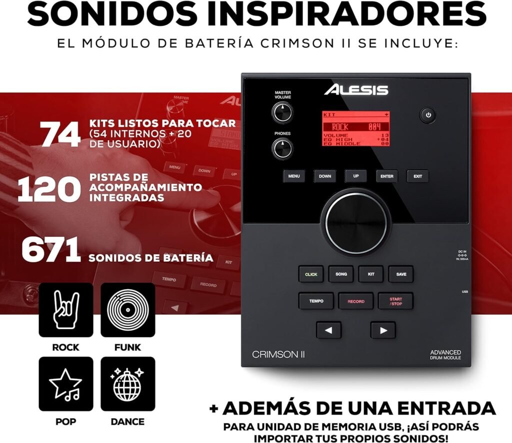 Alesis Drums Crimson II SE-modulo de bateria